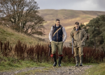 Partridge shoot Scottish Borders